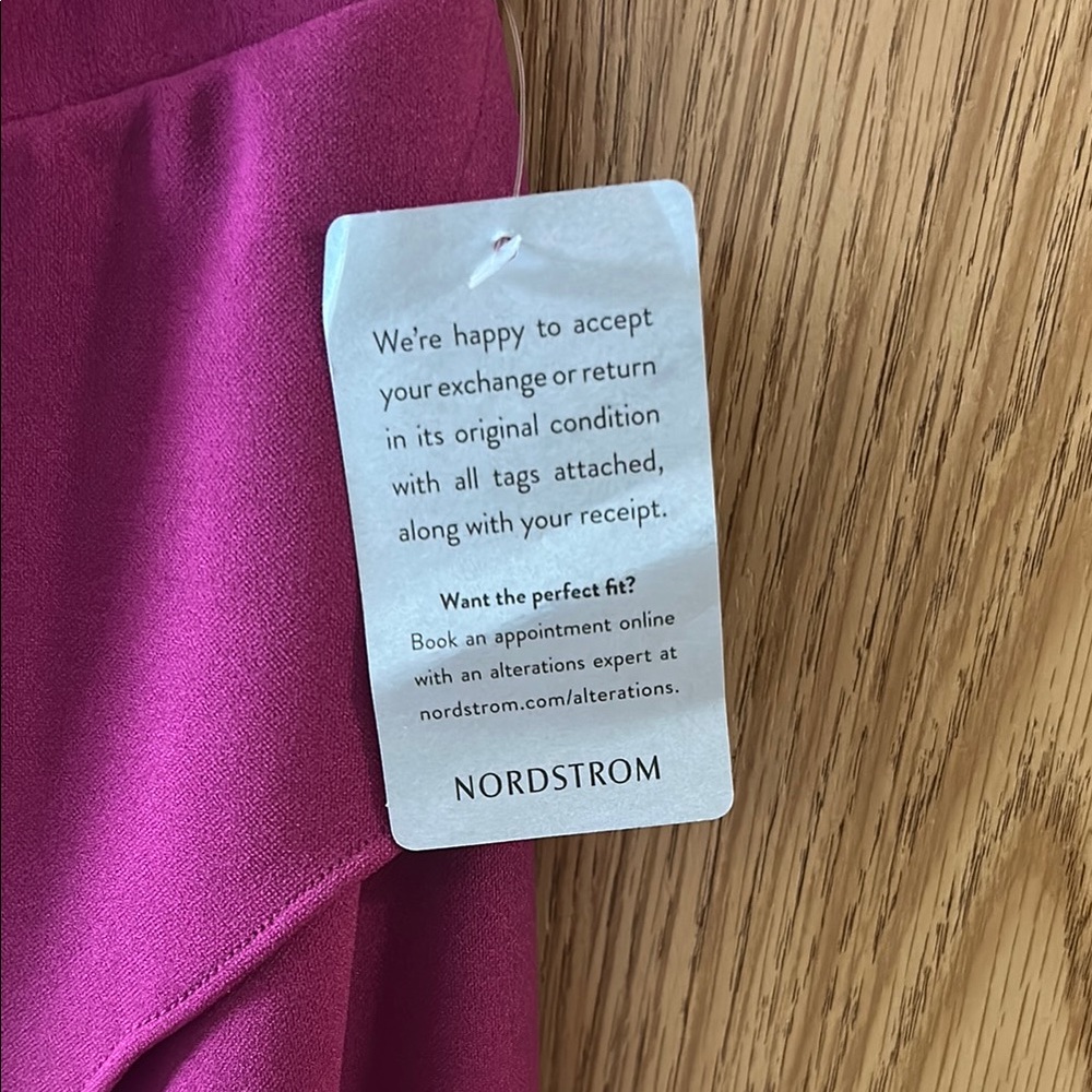 Pink Asymmetrical One Shoulder Jumpsuit - Picture 3 of 4